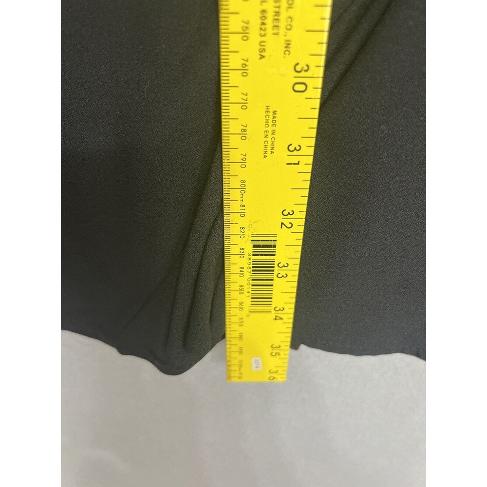 CeCe Bow Neck Short Sleeve A-Line Black Dress Women’s New $129 Size 6 - Picture 7 of 16